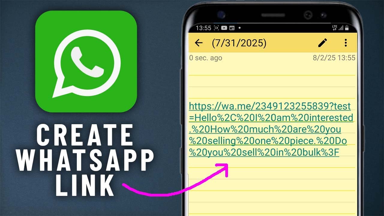 How to create a Clickable Whatsapp Link (NEW METHOD) - YouTube