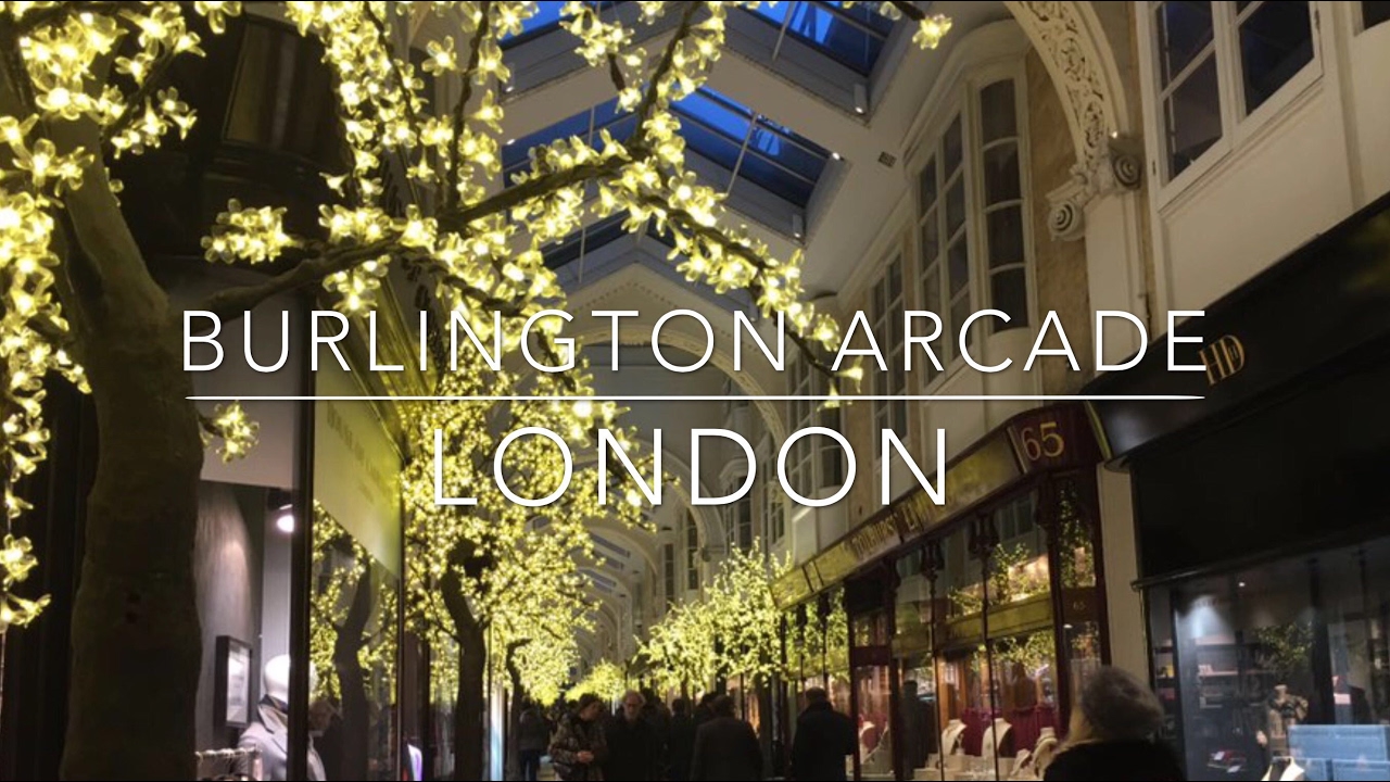 Burlington Arcade Luxury Shopping in London YouTube