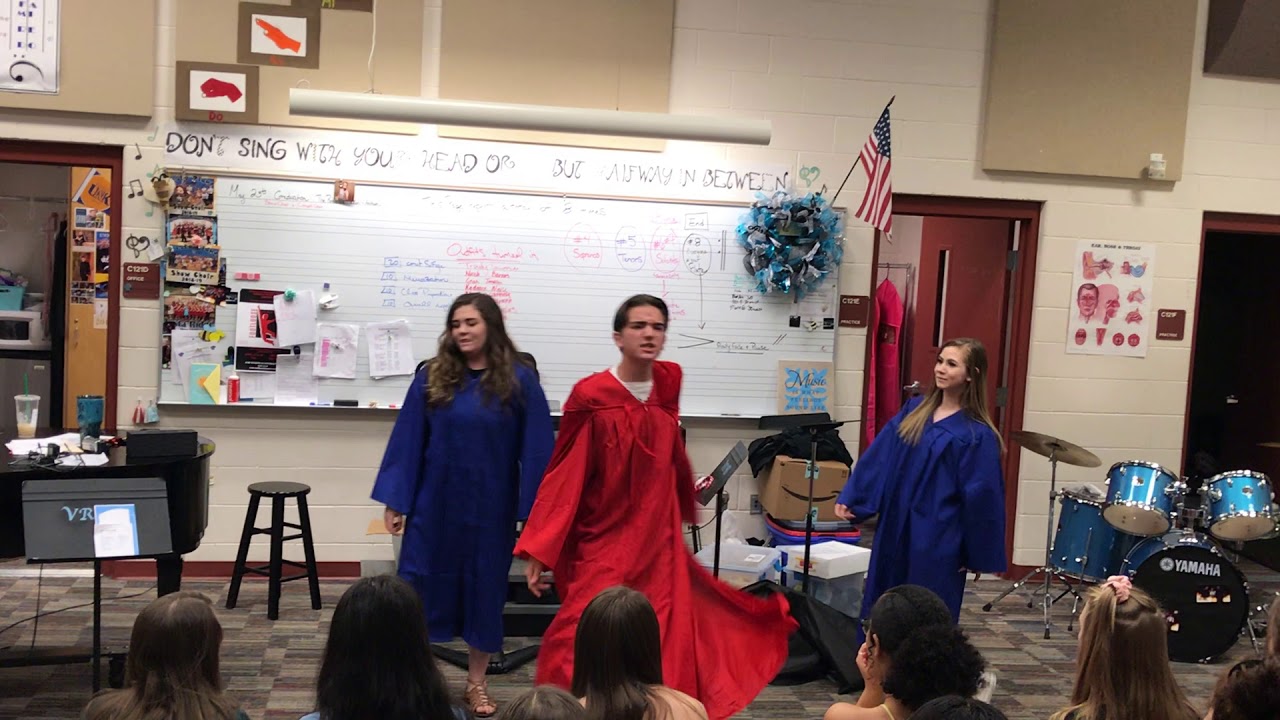 i performed roman holiday for my choir class *emotional*