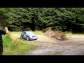 Rally car in the Radnor Forest