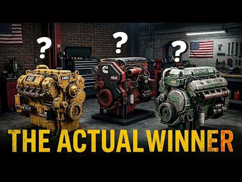 Cummins vs CAT vs Detroit Diesel — Who REALLY Dominated Trucking?