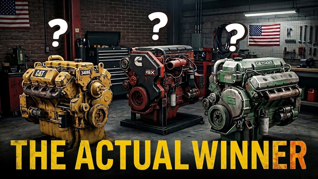 Cummins vs CAT vs Detroit Diesel — Who REALLY Dominated Trucking?