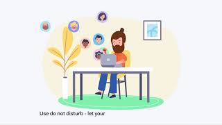 Teamwork Tips for Working from Home  - Do Not Disturb Teamwork Tips For Working From Home Set A Start And End Time