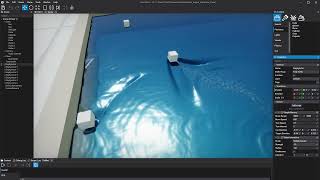 Flax Engine Interactive Water