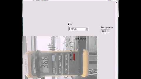 Temperature Measuring by Picotech TC-08 and Labview Interface