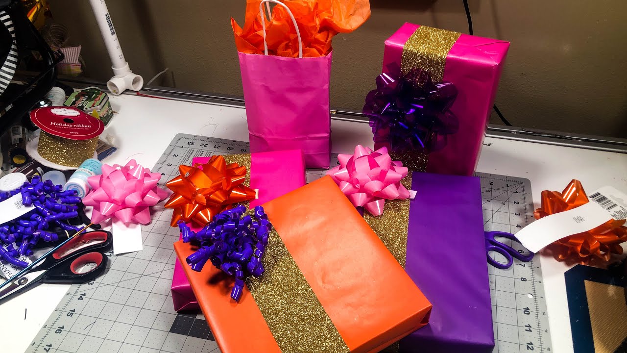 Wrap With Me How To Wrap Presents Christmas Gift Wrapping Gift