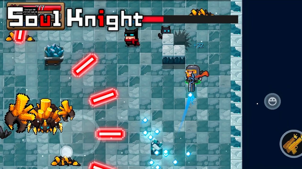 Soul Knight Game Tuổi Thơ Hoài Niệm Thuê Batman 0 Xu Cùng Đánh Boss Cua Hoàng Kim