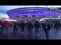 Болельщики покидают стадион «Санкт-Петербург» после матча Россия — Египет