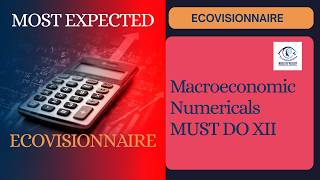 Macro Numericals One Shot | National Income Money Banking Income Employment Govt Budget | Class 12