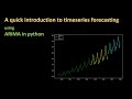 163 - An introduction to time series forecasting - Part 3 Using ARIMA in python