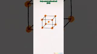 How to make a body centred cubic? BCC #shorts