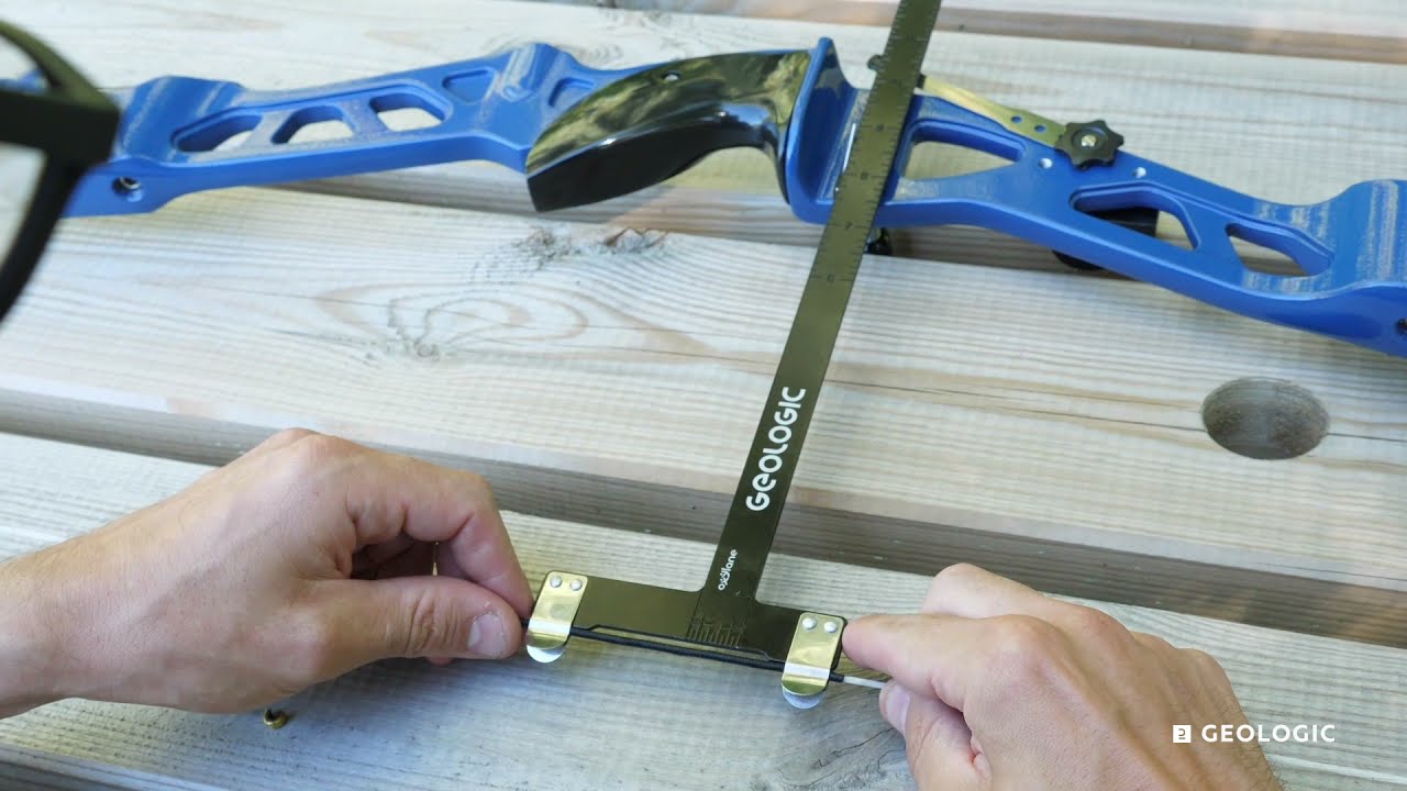 Tir à l'arc : comment poser les repères d'encoches (nock-set) 
