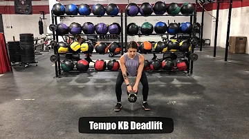 Tempo KB Deadlift | Big League Performance and Rehab