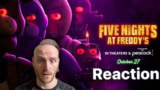 Five Nights At Freddy's Teaser Trailer Reaction