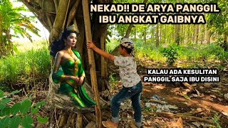 Determined.. De Arya calls his unseen mother! If there is any difficulty, he calls his mother her...