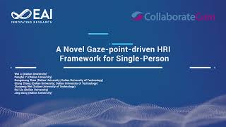 A Novel Gaze-point-driven HRI Framework for Single-Person