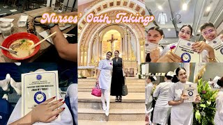 Oath Taking as a Registered Nurse 🩺🥼 | November 2025 PNLE Board Passer 🪪