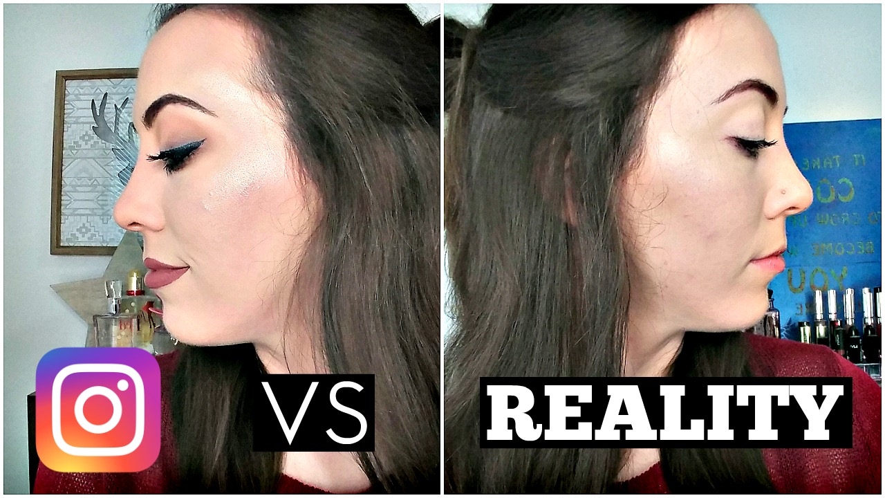 Instagram Vs Reality Makeup Tutorial Carson Ensley You Instagram Vs Reality Makeup Tutorial