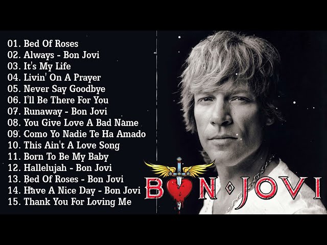 Bon Jovi Greatest Hits Full Album 🔥 🔥The Best Of Bon Jovi class=