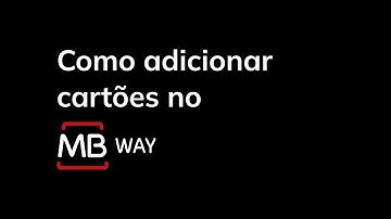 MB WAY | Como Adicionar Cartão