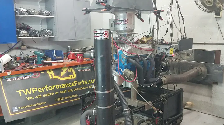 David Vizard, Charles Servedio, E7TE ported heads 306 Ford dyno