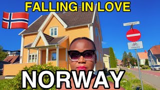 Falling in Love Inside a  suburb In Oslo Norway