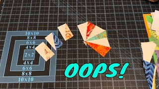 Correcting A Half Rectangle Triangle Mistake & Exploring An Alternative Sewing Method Profile