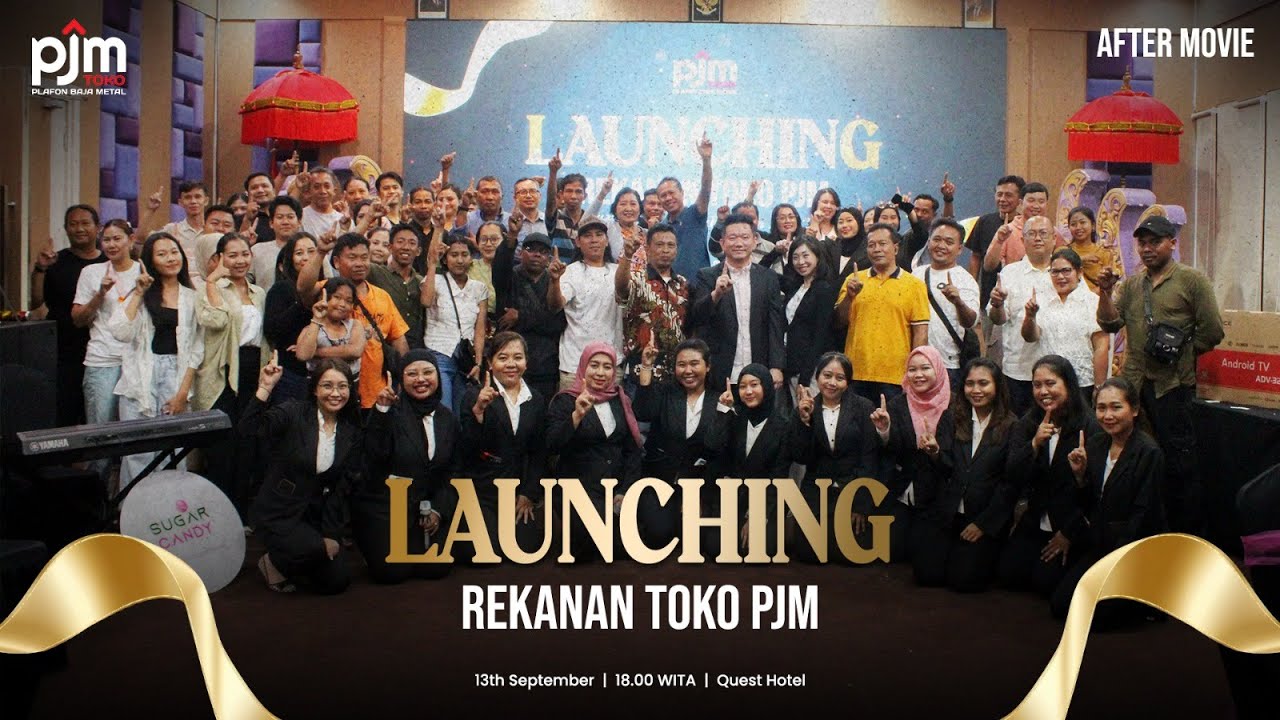 Langkah Baru, Sinergi Baru! Saksikan momen peluncuran rekanan toko PJM