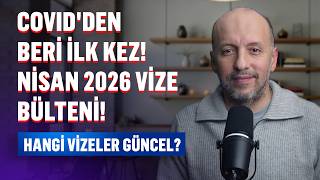 Covidden Beri İlk Kez Ni̇san 2026 Vi̇ze Bülteni̇: Eb - 2 Ve F2A Current Oldu 🟢 Hemen Başvurun