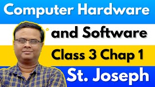Computer Hardwareand Software | Class 3 Chapter 1 by Anant Sir | St. Joseph's Prep/High School