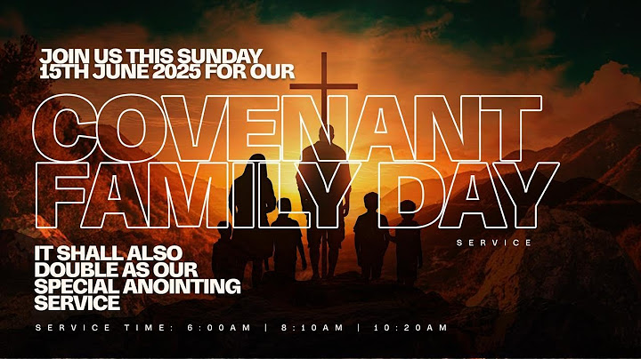 COVENANT FAMILY DAY SERVICE | 15, JUNE 2025 | FAITH TABERNACLE OTA.