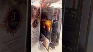 Custom Menu Book Chuyên Nghiệp Cho Tiệm Nail