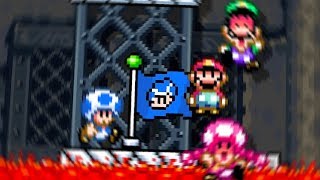 Bad Things Happen In Cooperative Mario Maker