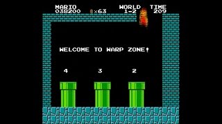 Super Mario Bros. (NES) - All Shortcuts