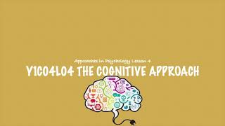 ALevel Psychology (AQA: The Cognitive Approach