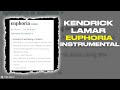 Kendrick Lamar - Euphoria (Instrumental) Part 2