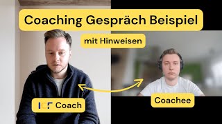 Coaching Gespräch Beispiel (mit HINWEISEN)