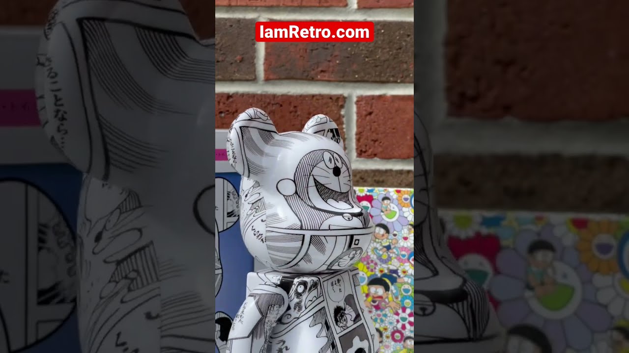 Doraemon Comic Strip 400% + 100% Bearbrick Combo by Medicom