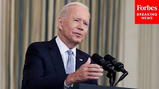 Biden Touts New Economic Numbers Showing 0% Inflation In July