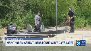 Three missing found alive nearly 72 hours after being last seen
