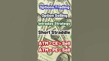 Intraday Short Straddle Strategy