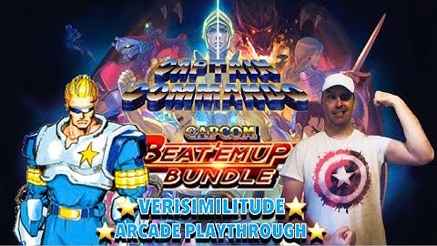 CAPCOM BEAT EM UP BUNDLE: LETS PLAY CAPTAIN COMMANDO!!!