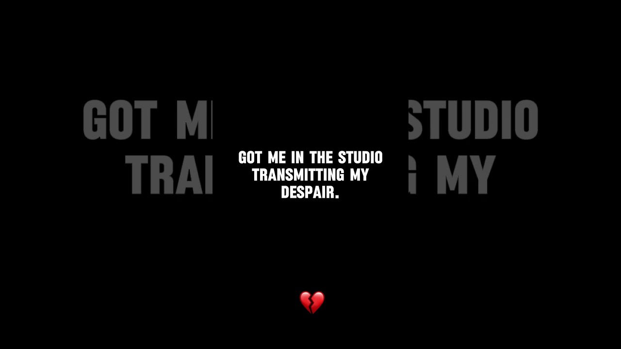 Saddest Breakup Rap Verse💔 part 1 