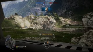 Battlefield 1 - Ridiculous Tank Ricochet Multi Kill Squad Wipe!!!