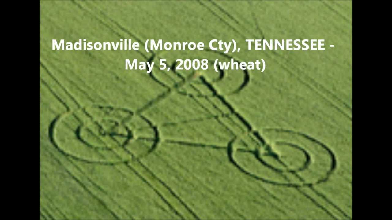 Detailed description USA Crop Circles (formations) Alien Nibiru anunnaki