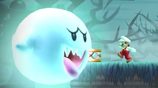 New Super Mario Bros U - All Ghost Houses (2 Player) New Super Mario Bros U Deluxe All Ghost Houses