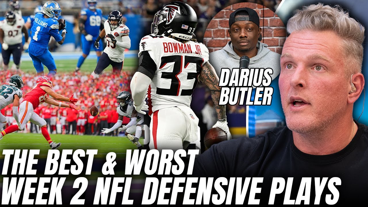 The Best & Worst Defensive Plays From NFL Week 2 | Pat McAfee Show
