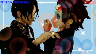 [MMD|MEME] Sexting {Muzan x Tanjiro}