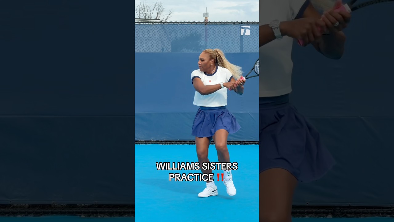 SERENA AND VENUS. WE ARE SO BACK. 😱‼️