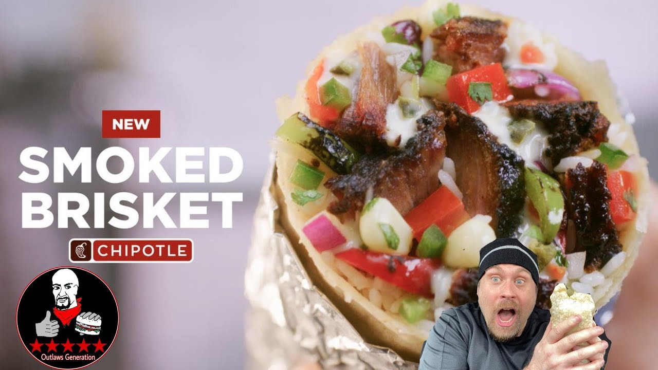 Chipotle Smoked Brisket Burrito YouTube